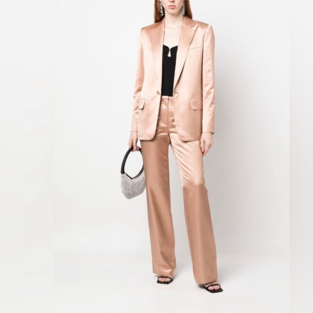 A.L.C. Women's Satin Suit in Champagne